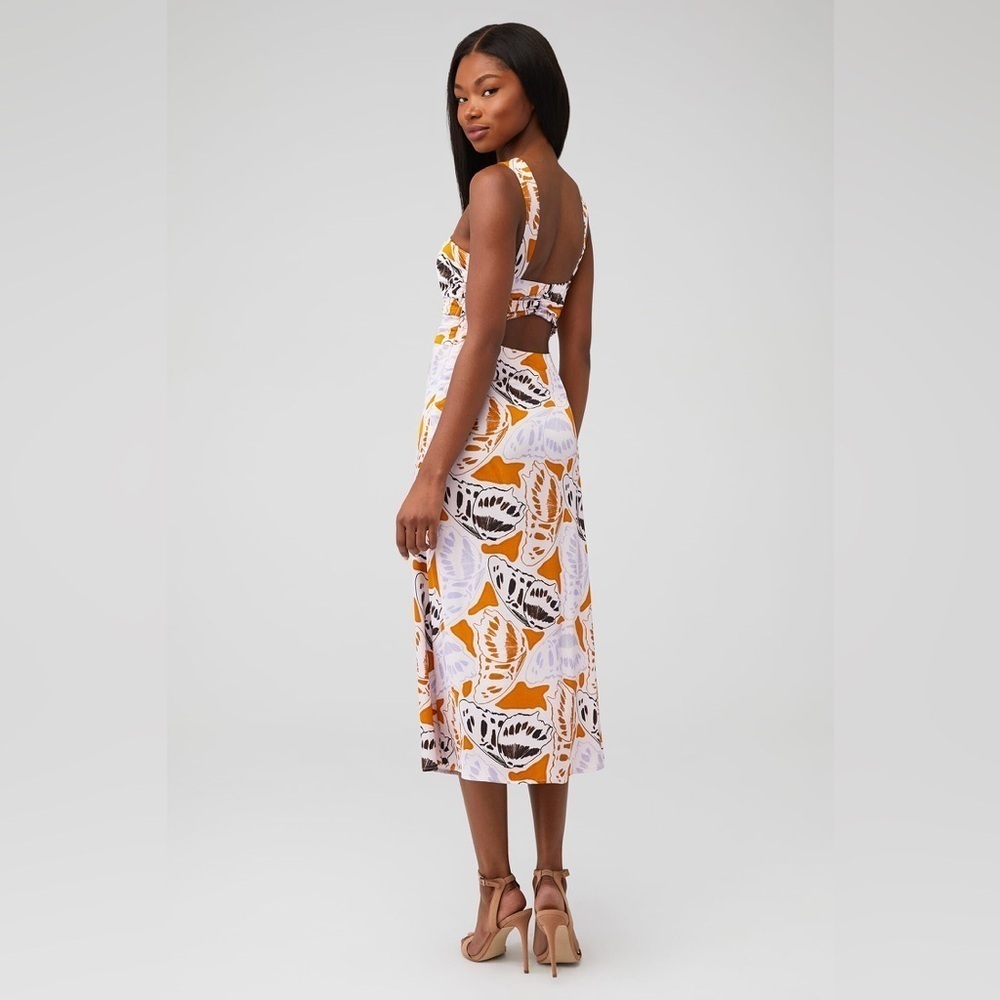 For Love & Lemons Esmerrelda midi dress. NWT Size: M - Picture 3 of 7